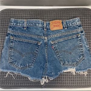 Levi denim shorts